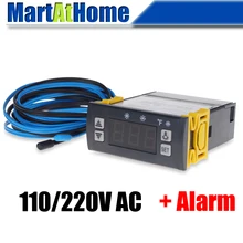 Цифровой регулятор температуры-40 до 120 °F-45 до 45℃ переключаемый 110 V/220 V AC для холодильных морозильных камер размораживания