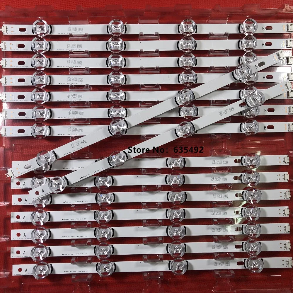 

New LED backlight strip for LG 42 inch TV 42LB5610 LC420DUE INNOTEK DRT 3.0 42"-A/B Type 6916L-1709B 6916L-1710B