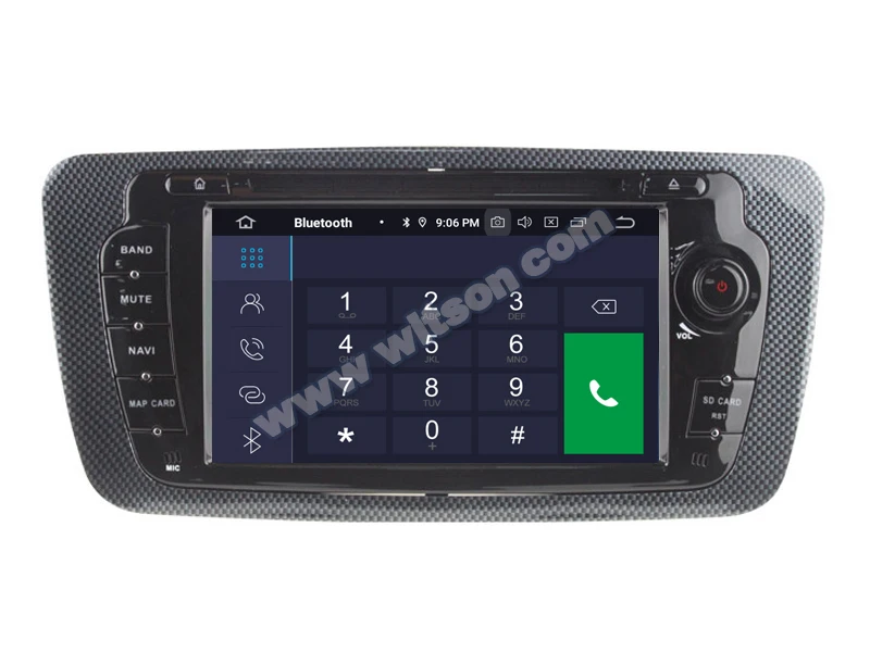 Top WITSON Android 9.0 car dvd player with gps for SEAT IBIZA 2009-2013 4G RAM 32GB Flash car audio gps dvd car radio car gps dvd 3