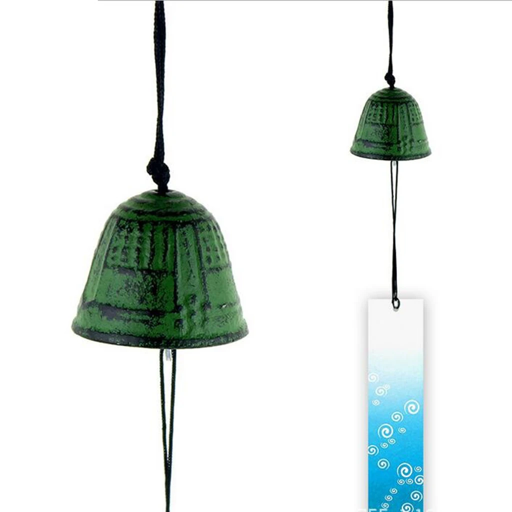 2 Pieces Japanese Furin Wind Chime Nambu Cast Iron Iwachu Bells