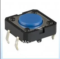 B3F-5000 100% новый OMRON переключатель тактильные SPST-NO 0.05A 24V 12x12x4 3 130gf Сделано в Японии |