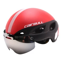 Magnetic Goggles Cycling Helmet Road Mountain In-mold Glasses Bicycle Helmet Ultralight Bike Helmet Casco Ciclismo 54-62CM