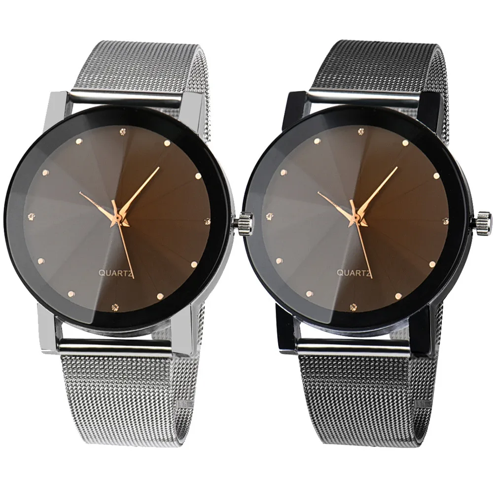 

#5001 Fashion Leisure High Quality Woman Watch Fashion Women Crystal Stainless Steel Analog Quartz Wrist Watch Bracelet
