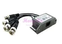 Guaranteed 100% 4 Channel CAT5 CCTV BNC Video Balun Transceiver Cable