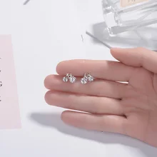 Todorova новые милые крошечные велосипедные серьги Прекрасный Фианит, циркон, кристалл дизайн велосипеда серьги гвоздики для женщин ювелирные изделия