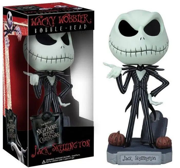 

The Nightmare Before Christmas Jack Cute Jack Skellington PVC Action Figure Collectible Model Toy 16cm KT2638
