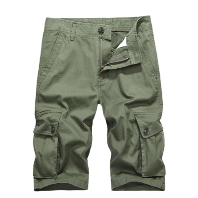 Vogue Anmi Dropshipping Men's Cargo Shorts Plus Size 29 38 Summer Army ...