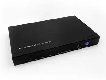

1X4 4K 60HZ HDMI 2.0 HDBASET EXTENDER 100M TRANSMITTER(EU)