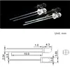 100pcs 3mm LED Water Clear RGB Fast flash/ Slow Flash Round Light Emitting Diode LED Blinking Multicolor Flicker 20mA 3V Diode ► Photo 2/2