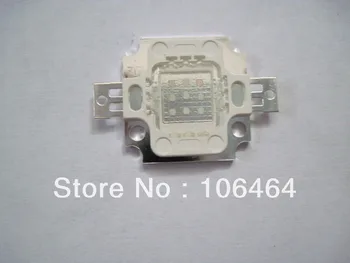 

10pcs/lot 10W Royal Blue 445nm-455nm LED IC High Power LED 600LM 9V-12V 900mA Lamp Bulb for fish tank project Directly