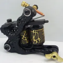 10 шт./лот Pro чугунного литья татуировки 10 Обертывания Катушки нержавеющая сталь татуировки тела Книги по искусству пистолет катушки машины LPC-ITM-7012-1A