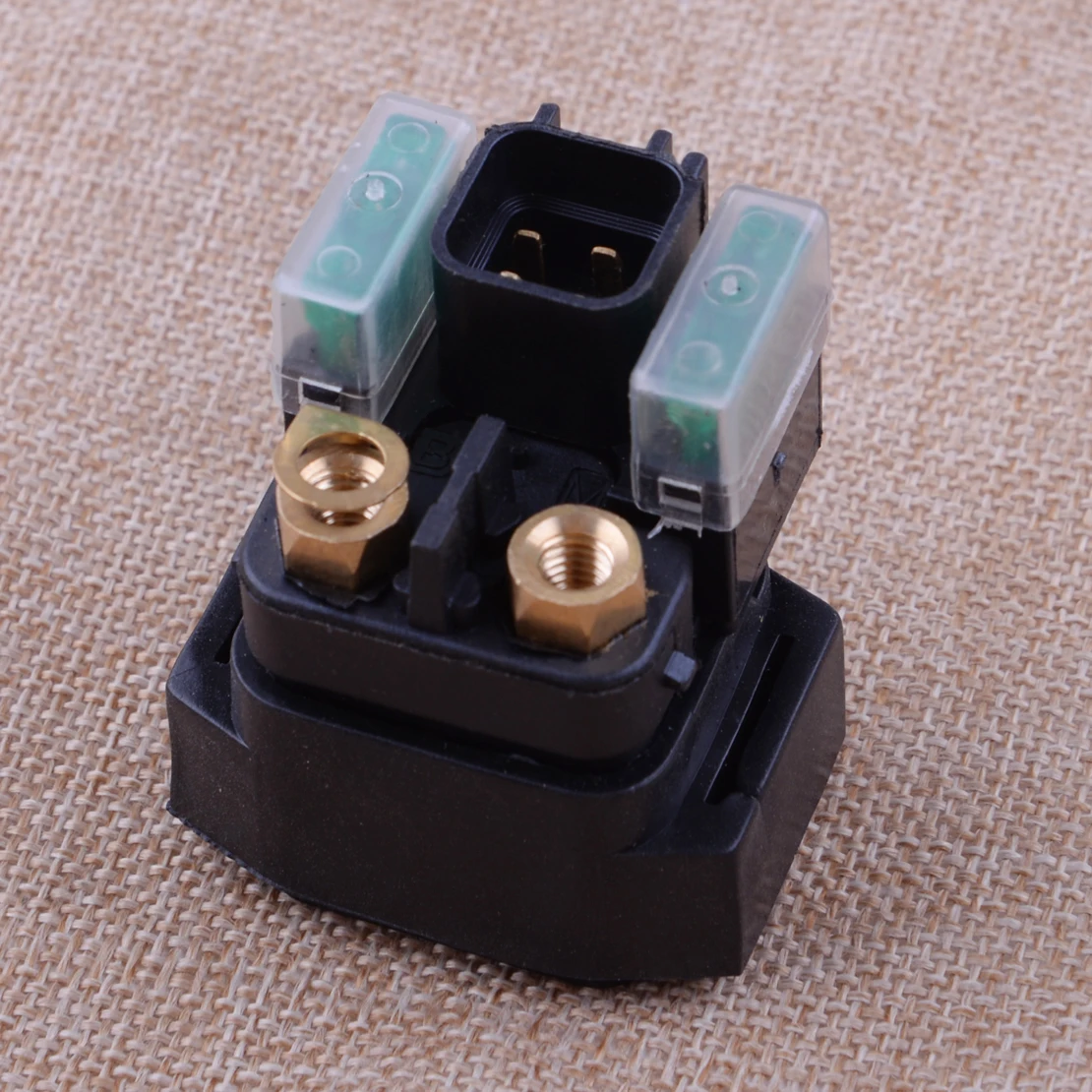 CITALL Black 4 Pin Starter Solenoid Relay fit for Suzuki Street Bike
