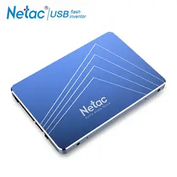 Netac N500S SSD жесткий диск 240 ГБ SATA3 520 МБ/с. Внутренний твердотельный Накопитель SSD 240 GB 120 GB 480 GB 60 GB синий портативных ПК жесткий диск