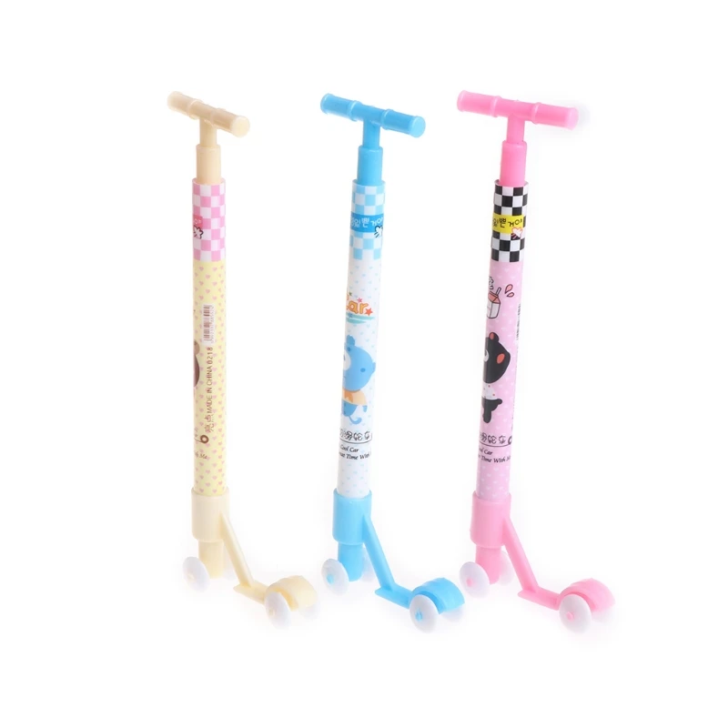 

Scooter Shape Ballpoint Pen Stationery Office School Supplies Student Kid Gift New Design