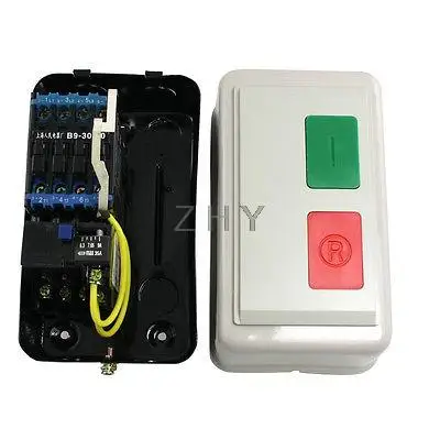 

AC 220V 6.3-9A 8HP Three Phase Magnetic Starter Motor Start Stop Control