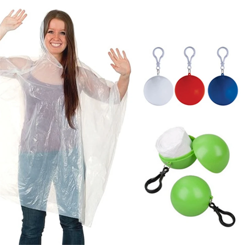 

115*90cm Disposable Raincoats Rainwear Poncho Women's Raincoat Travel Tour Trip PVC Raincoat Woman for Rain Ball for Outdoor