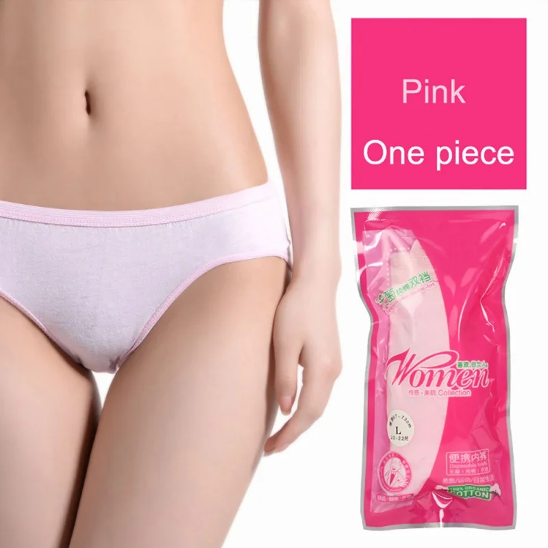 Disposable Cotton Maternity Women's Underwear Outdoor Panties Ladies Travel Prenatal Postpartum