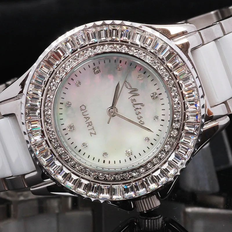 Melissa Lady Women s Wrist Watch Quartz Hours Best Fashion Dress Bracelet Brand Ceramic Girl Birthday