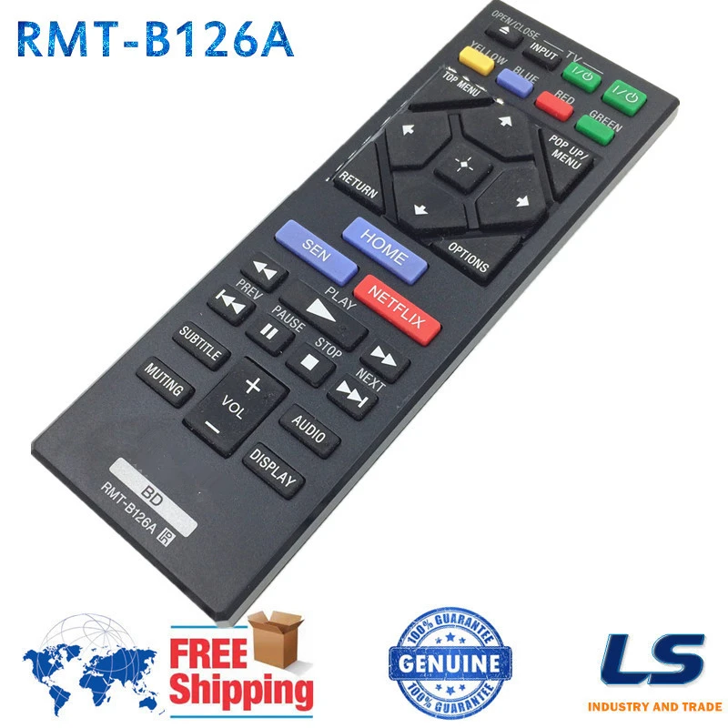 BD REMOTE CONTROL FIT FOR SONY RMT B126A BDP BX120 BDP BX320 BDP BX520