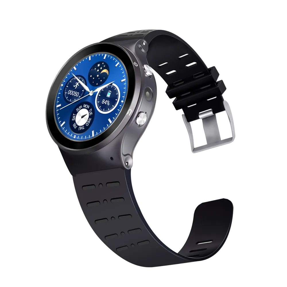 2019 Most Popular design ONCELL Full round screen Men GSM 3G Quad Core Android 5.1 8GB Smart Phone Watch GPS WiFi Bluetooth