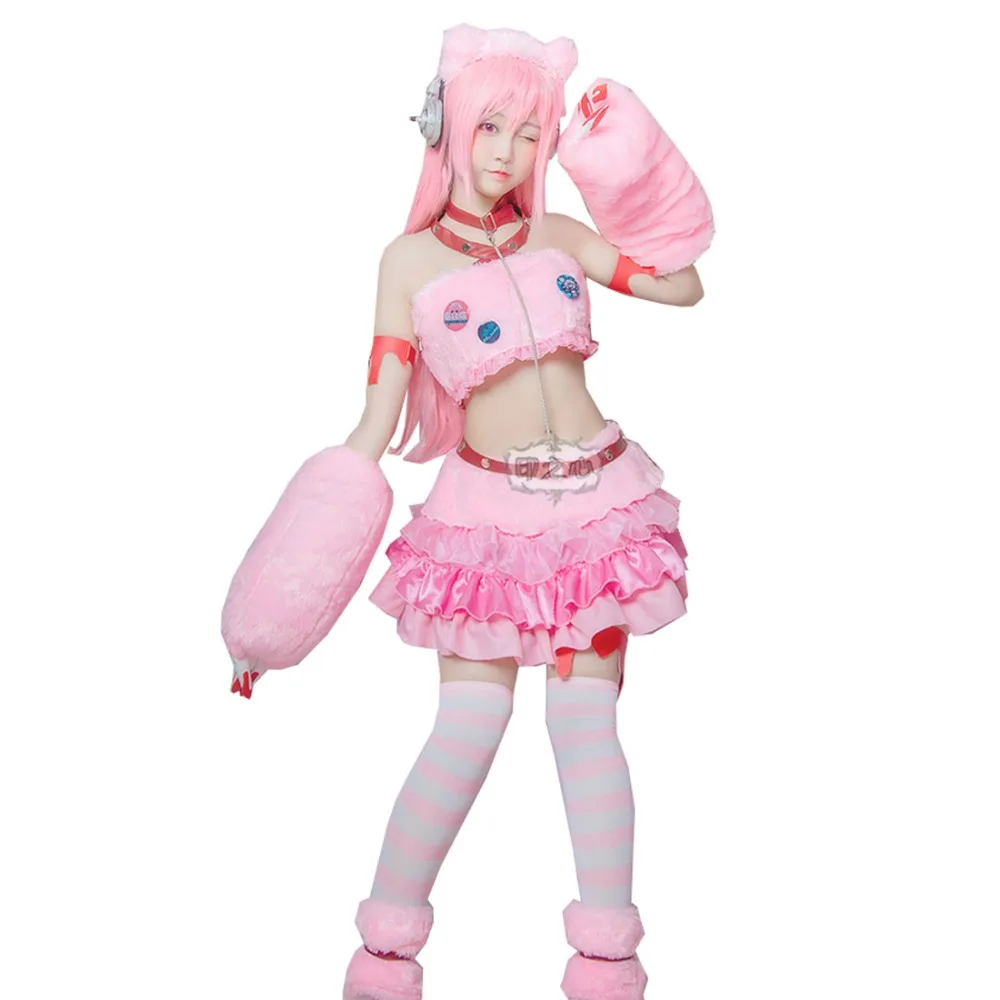 

2018 SUPER SONICO GRG Racing Queen Genus Gloomy Bear Cosplay Costume