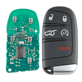 

5 Buttons 433MHz Remote Car Key Fob with Chip M3N40821302 for Jeep Grand Cherokee 2014 2015 2016 2017 2018