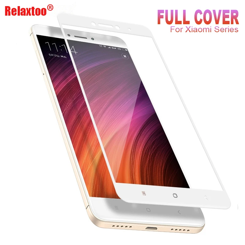 

Full Cover Tempered Glass For Xiaomi Redmi 4X Case Screen Protector Film For Xiaomi 5S 5C Redmi 4 4A Note 5A 4X Glass Protective