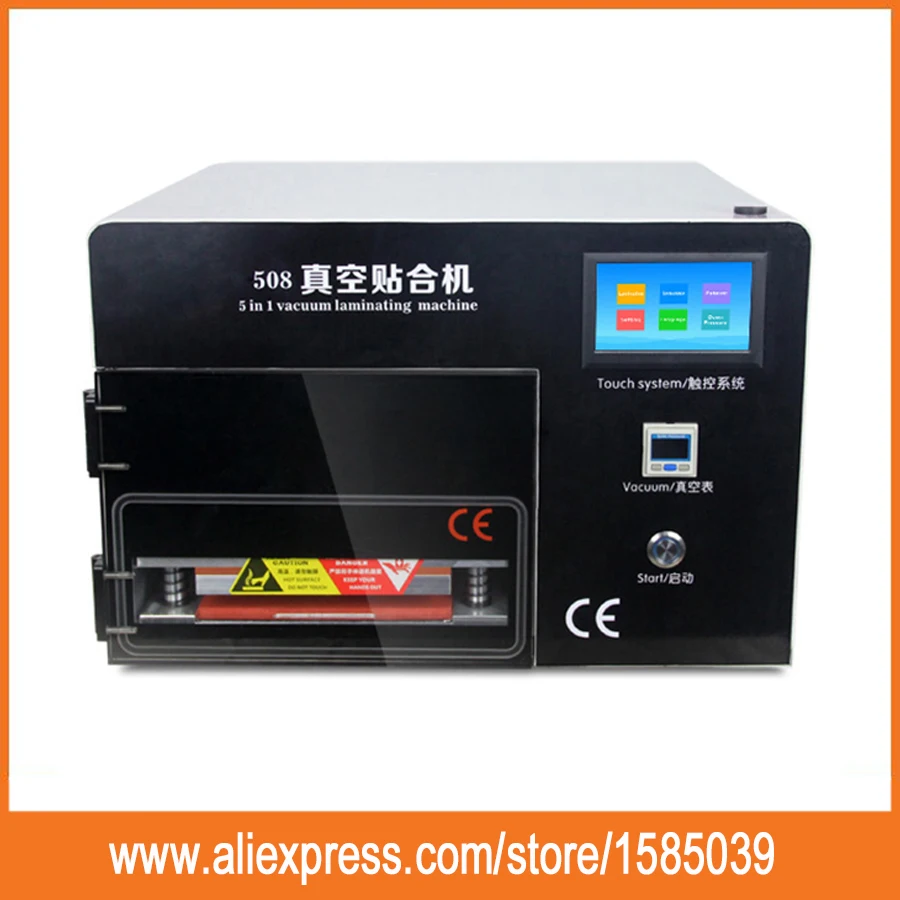 

508 5 in 1 multi-function Vacuum OCA laminating machine built-in Vacuum Pump Air Compressor for LED screen repair