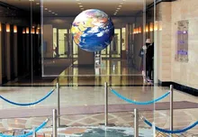 On sale! 1.524x3m transparent 3d holographic rear projector film/foil with lowest-cost
