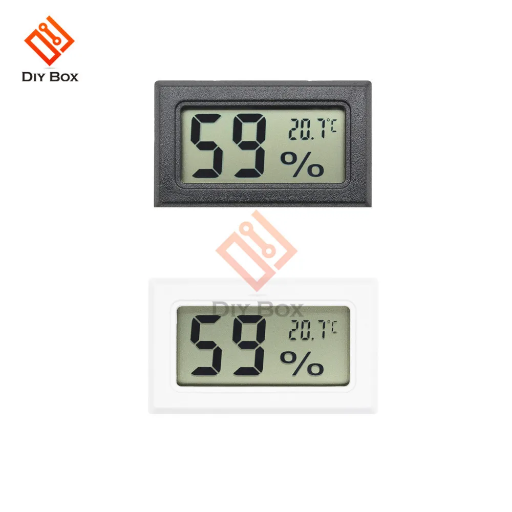 DC Mini LCD цифровой датчик температуры и влажности детектор термометр гигрометр