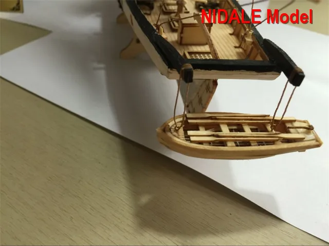 Kits de Barco a Vela Modelo ano 1840, versão do modelo luxuoso de barco com instruções em inglês, para hobby 3