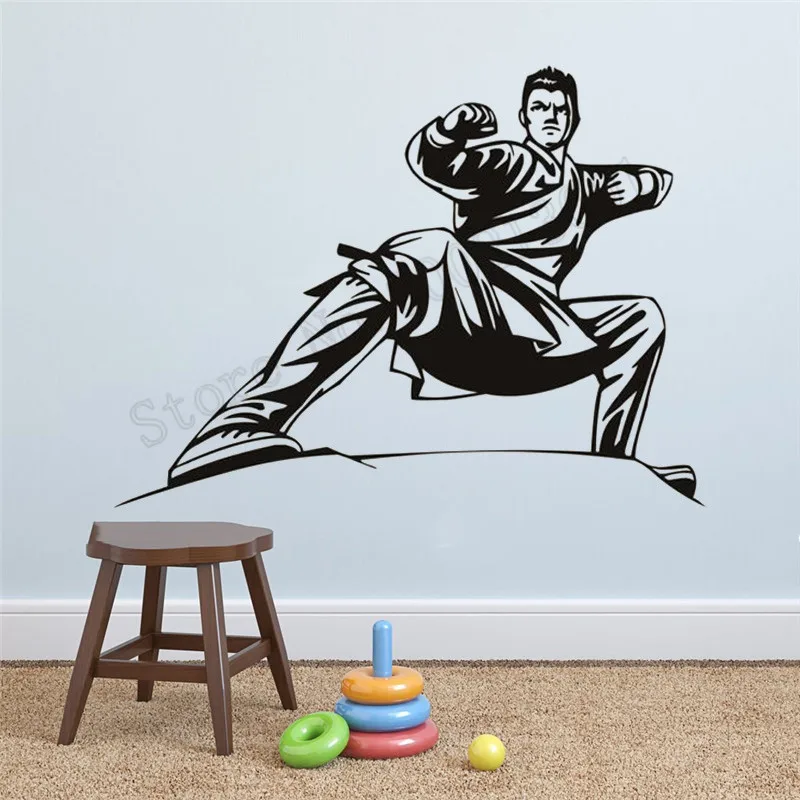 Karate Extreme Sports Wall Sticker Art Removeable Vinyl Beautiful Room