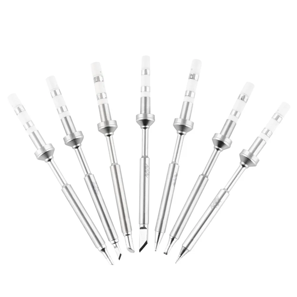 

Replacement Solder Tip Head Tool For TS100 Digital LCD Soldering Iron 7 Types New