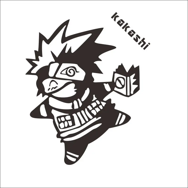 CHM цельнокроеные kakashi настенные комиксы и анимационные наклейки с логотипом