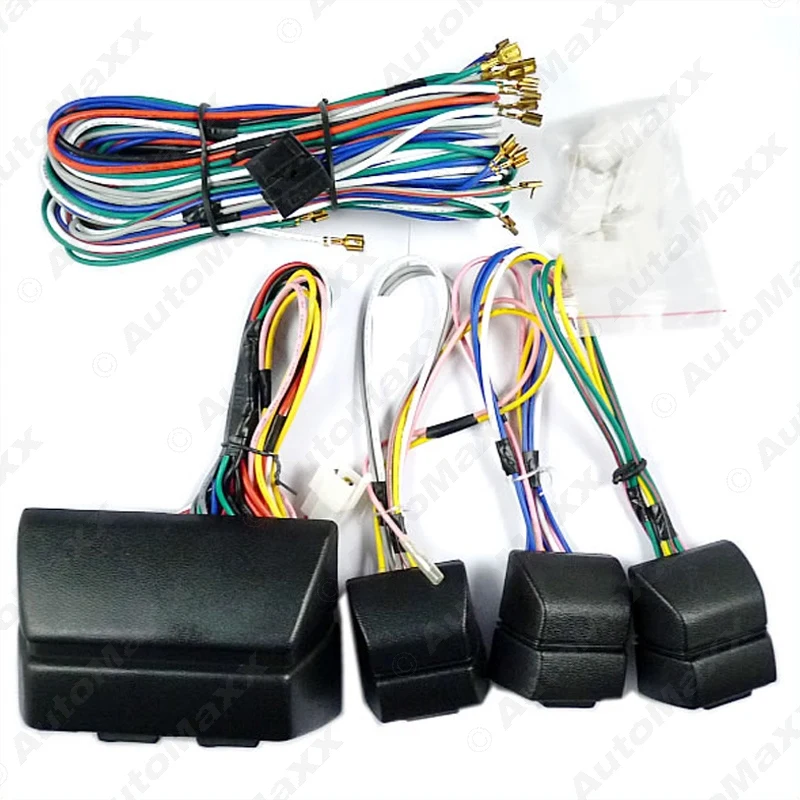 universal power window 8pcs switches with Holder and wire Harness J 2469