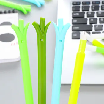 

JUGAL Creative Students Vegetables Gel Ink pen 0.38mm Black Pen Pen Stationery Korean School Supply 12pcs/lot