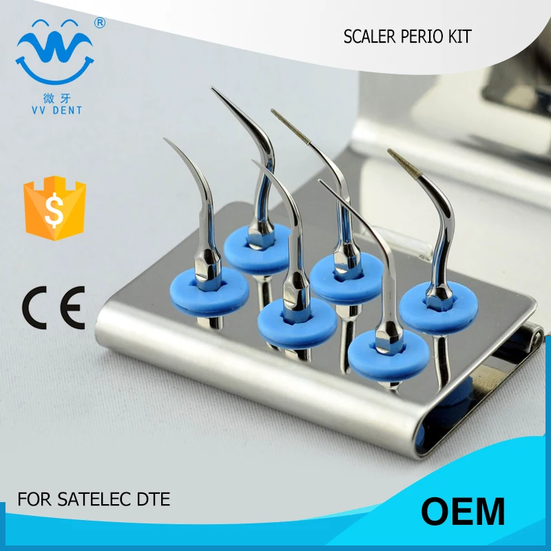 10 sets SPKS scaler perio tips set FIT Satelec periodontology kit ...