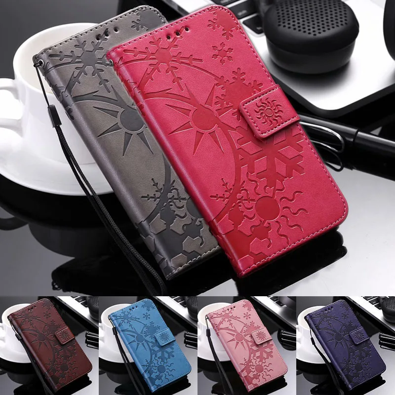 

YiKELO Sun Printing Flower Leather Phone Case Soft Cover for Sony Xperia Z3 Z5 L1 L2 E6 XA XA1 XA2 Ultra C6 XZ XZ1 2 Capa Bag