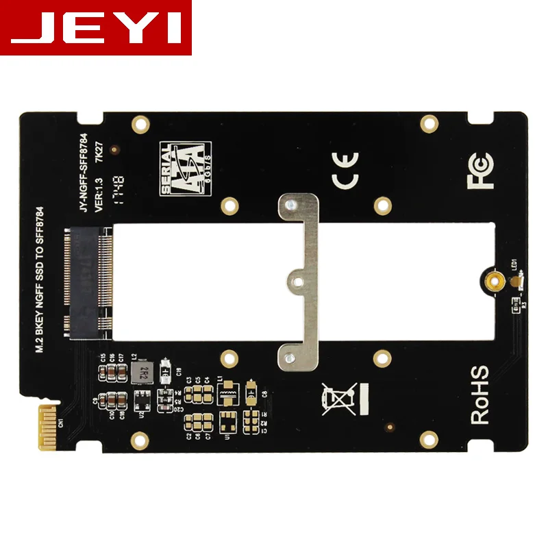 JEYI SFF-8784 SATA Express NGFF TO SFF 8784 ультратонкий жесткий диск m. 2 card 2,5 5 мм SATA3 WD5000MPCK SSD не поддерживает NVMe U2 MSATA