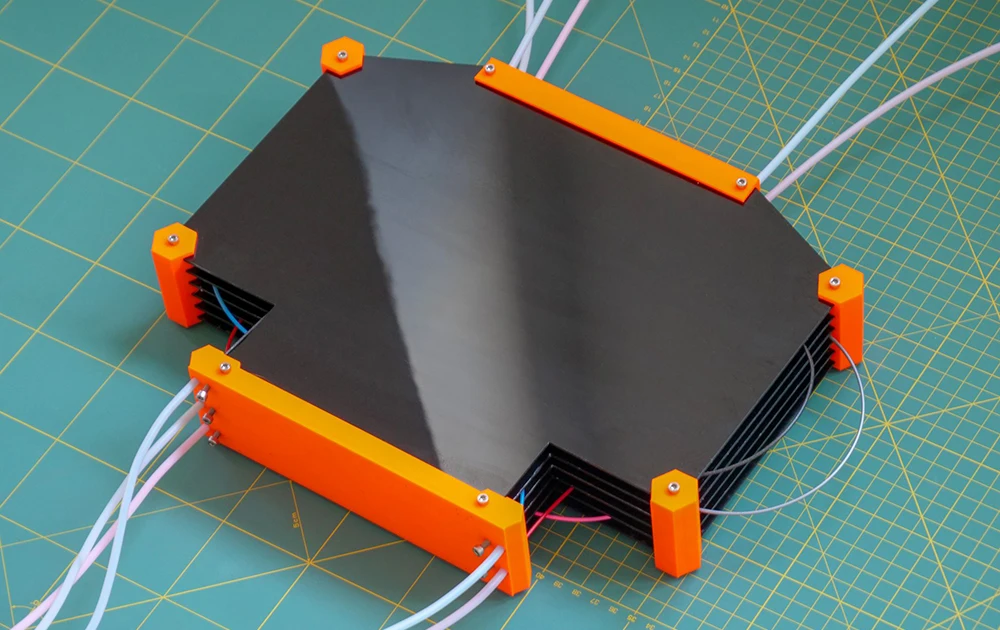 Для Prusa i3 MK2.5S MK3S MMU2S мульти материал 2S буфер накаливания предотвращает запутывание нити во время погрузки/разгрузки