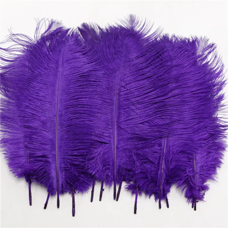 

super quality Purple color ostrich feather 30-35cm 40-45cm
