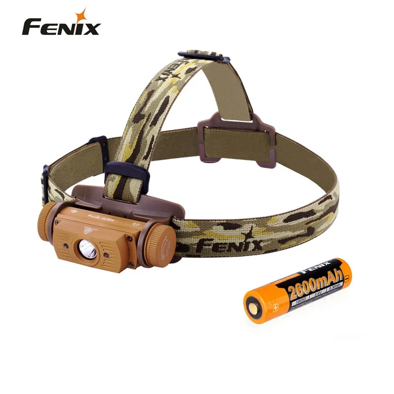 

Fenix HL60R Dual Light Source Rechargeable Micro USB Cree XM-L2 U2 Neutral White LED Headlamp with 18650 Battery