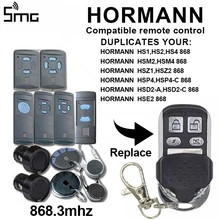 4 клавиши гаражные ворота дистанционного Управление HORMANN HSM2 HSM4 пульт marantec Digital 384 D302 D304 868 МГц, для гаражной двери открывалка для бутылок