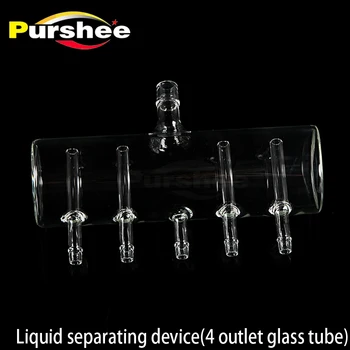 

Liquid separating device(4 outlet glass tube)