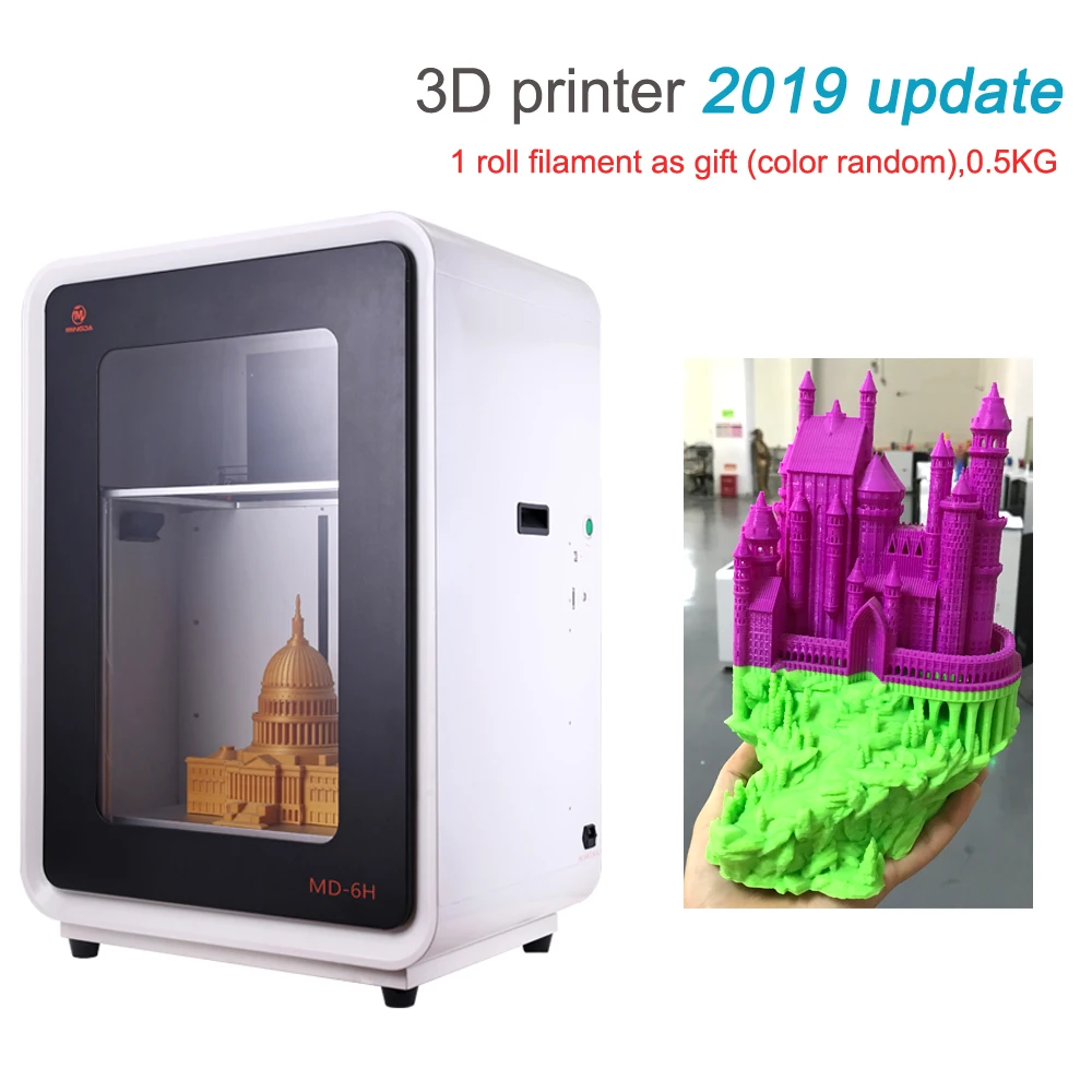 

3D Printer High Precision Professional Large Industrial Machine 3D Printing Machine full metal frame 3D Fully Assembled