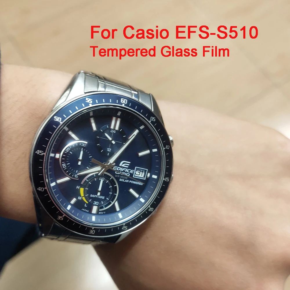Защитная пленка для экрана из закаленного стекла смарт часов Casio EFS S510 устойчивая