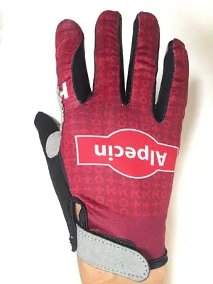 

Winter Fleece Thermal 2018 KATUSHA ALPECIN Team RED One Pair Full Finger Cycling Jersey Gloves MTB Road Mountain Gel Gloves