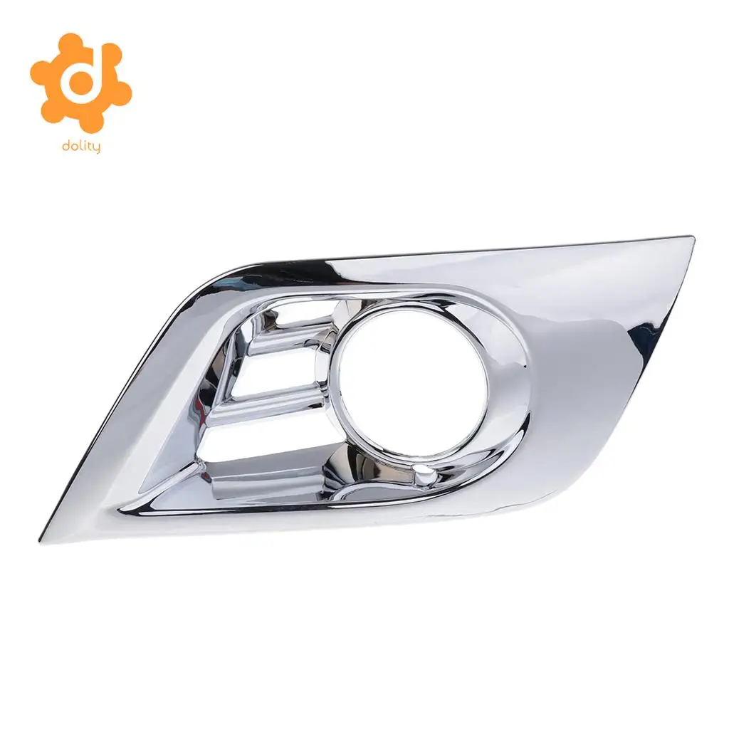 dolity 4 Pieces Front Rear Fog Light Frame Cover Trim Protector for Buick Envision