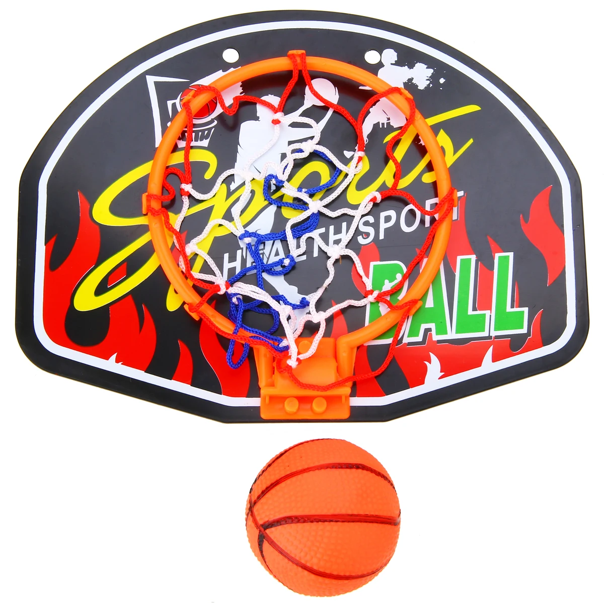 New Arrival Mini Basketball Backboard Hoop Net Set With Basket Ball For Kids Child Gift Indoor Sports Game Random Pattern