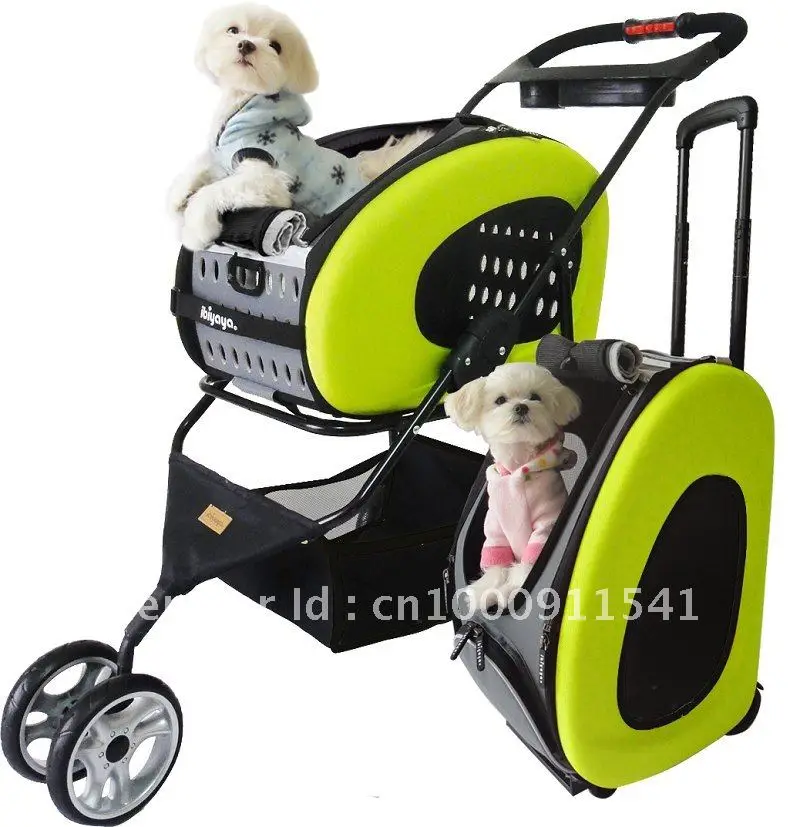 Ibiyaya fs1009 pet trolley bag dog trolley bag cart folding cat trolley